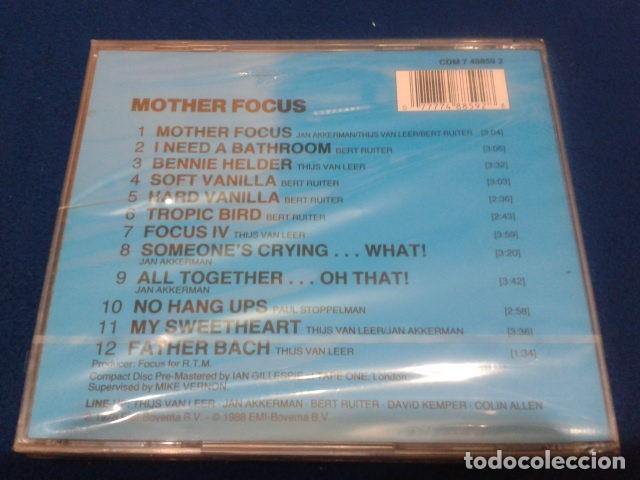 CDs de m&uacute;sica: CD FOCUS ( MOTHER ) 1988 EMI PRECINTADO - Foto 2