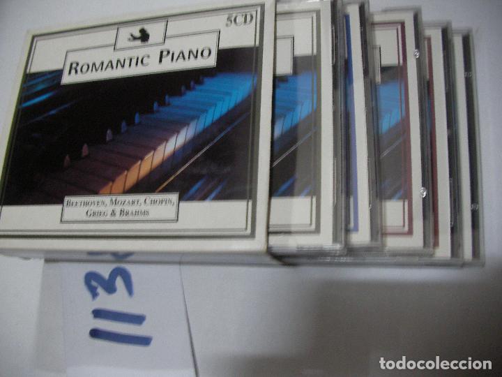 CDs de m&uacute;sica: MUSICA CD - ROMANTIC PIANO 5 CDS - Foto 1