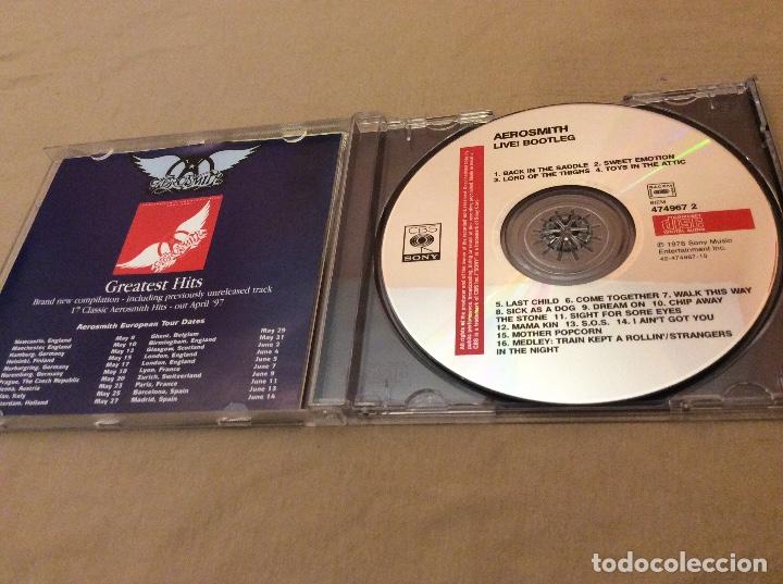 CDs de m&uacute;sica: AEROSMITH - LIVE! BOOTLEG. 1993. - Foto 3