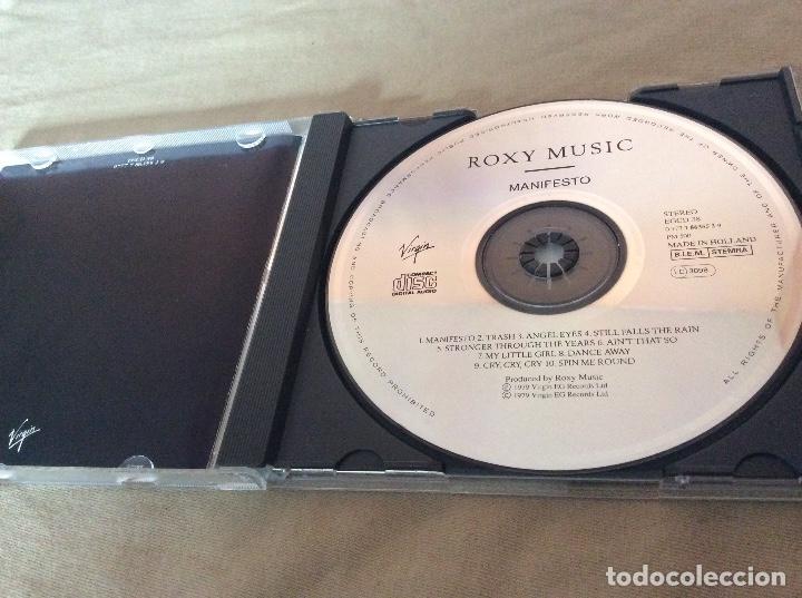 CDs de m&uacute;sica: ROXY MUSIC - MANIFESTO. - Foto 3