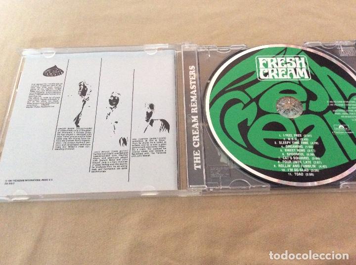 CDs de m&uacute;sica: CREAM - FRESH CREAM. Remasters. 1997. - Foto 3