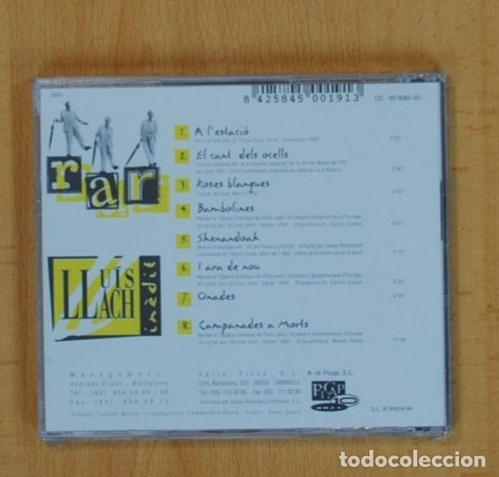 CDs de m&uacute;sica: LLUIS LLACH - RAR - CD - Foto 2