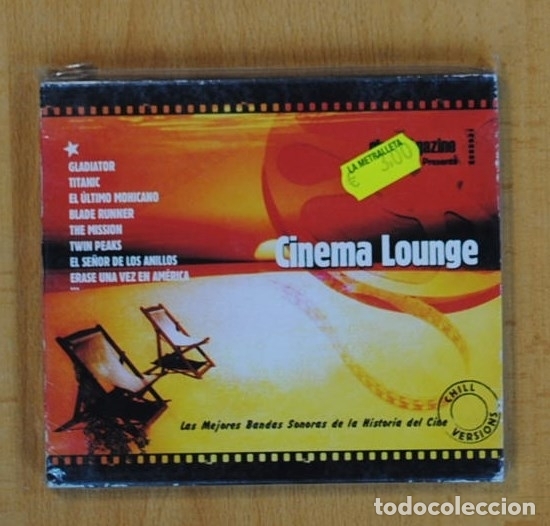 CDs de m&uacute;sica: VARIOS - CINEMA LOUNGE - CD - Foto 1