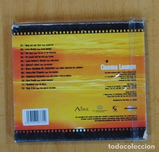 CDs de m&uacute;sica: VARIOS - CINEMA LOUNGE - CD - Foto 2
