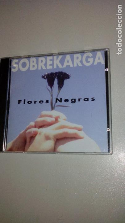 CDs de m&uacute;sica: SOBREKARGA - FLORES NEGRAS - Foto 1
