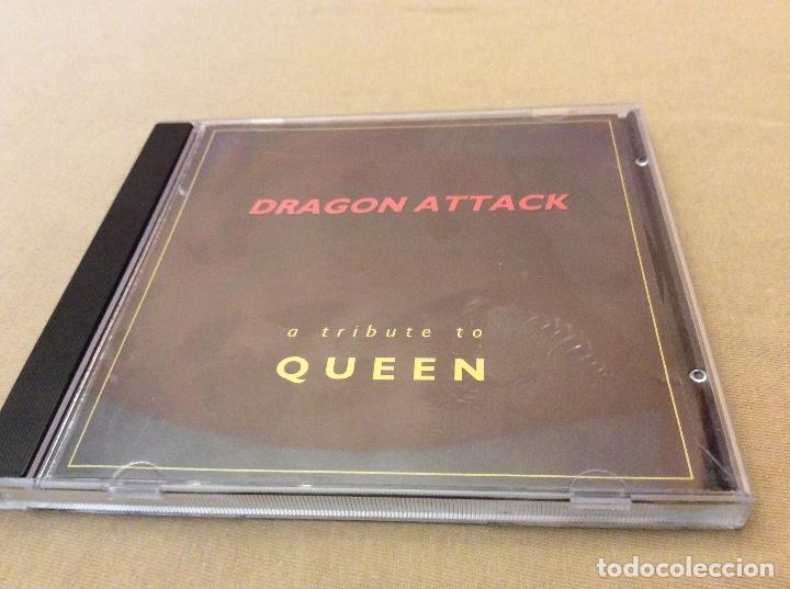 CDs de m&uacute;sica: DRAGON ATTACK. A TRIBUTE A QUEEN. 1996. Ed sueca. - Foto 1