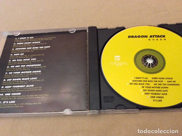 CDs de m&uacute;sica: DRAGON ATTACK. A TRIBUTE A QUEEN. 1996. Ed sueca. - Foto 3