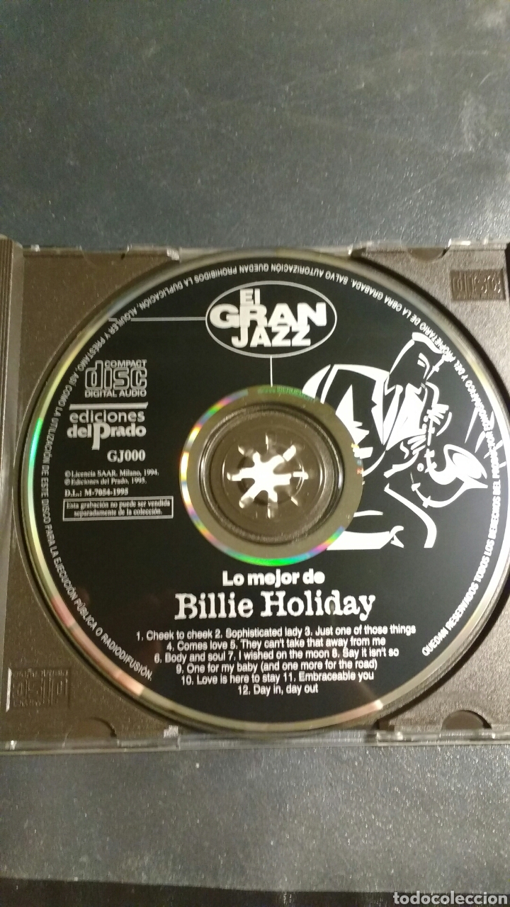 CDs de m&uacute;sica: Cd Billie Holiday - Foto 3
