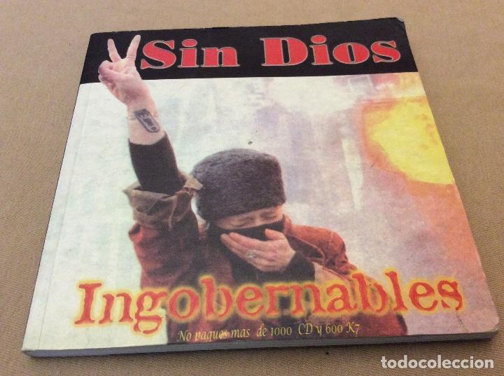 CDs de m&uacute;sica: Sin Dios. ingobernables. 2000. Libro + cd. - Foto 1