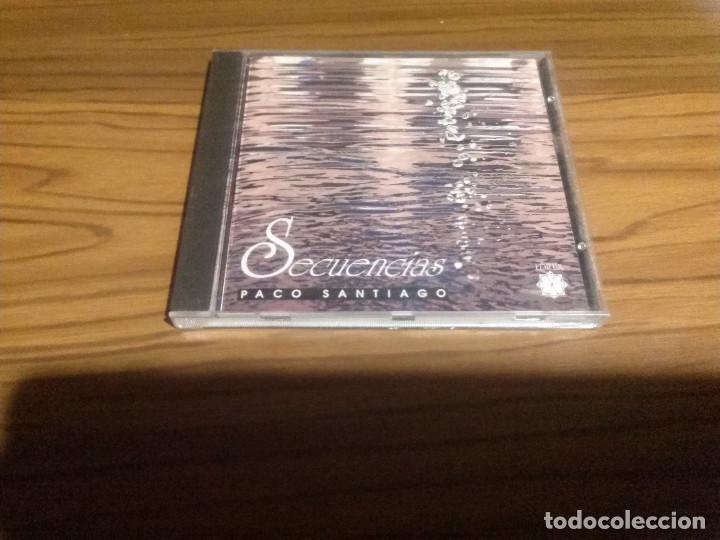 CD de M&uacute;sica: SECUENCIAS. PACO SANTIAGO. CD CON 14 TEMAS EN BUEN ESTADO. RAR&Iacute;SIMO.