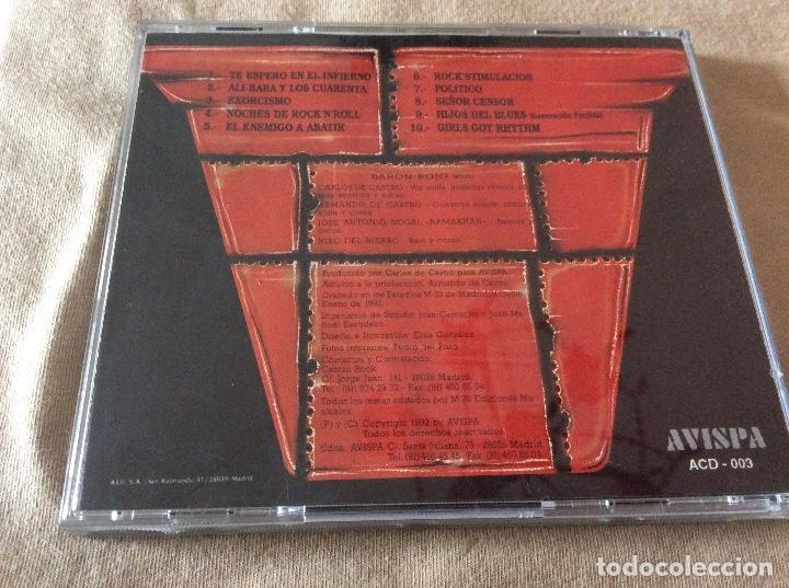 CDs de m&uacute;sica: baron rojo desafio. 1992. - Foto 2