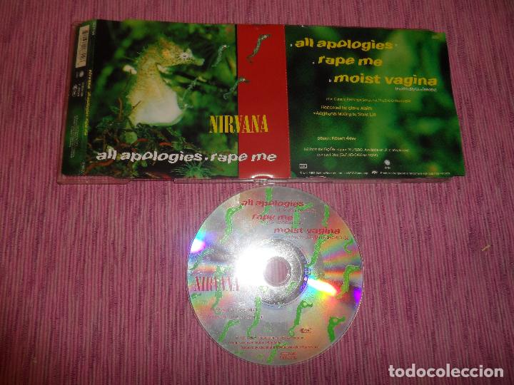 CDs de m&uacute;sica: NIRVANA - ALL APOLOGIES + RAPE ME - Foto 1