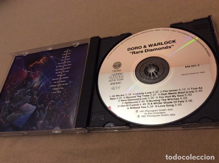 CDs de m&uacute;sica: DORO & WARLOCK - RARE DIAMONDS. - Foto 3