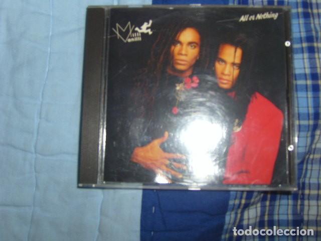 CDs de m&uacute;sica: CD MILLI VANILLI , ALL OR NOTHING - Foto 1