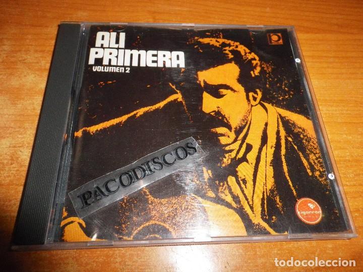 CD de M&uacute;sica: ALI PRIMERA Volumen 2 - CD ALBUM DEL A&Ntilde;O 1992 CANADA CONTIENE 12 TEMAS ROCK EN ESPA&Ntilde;OL VENEZUELA