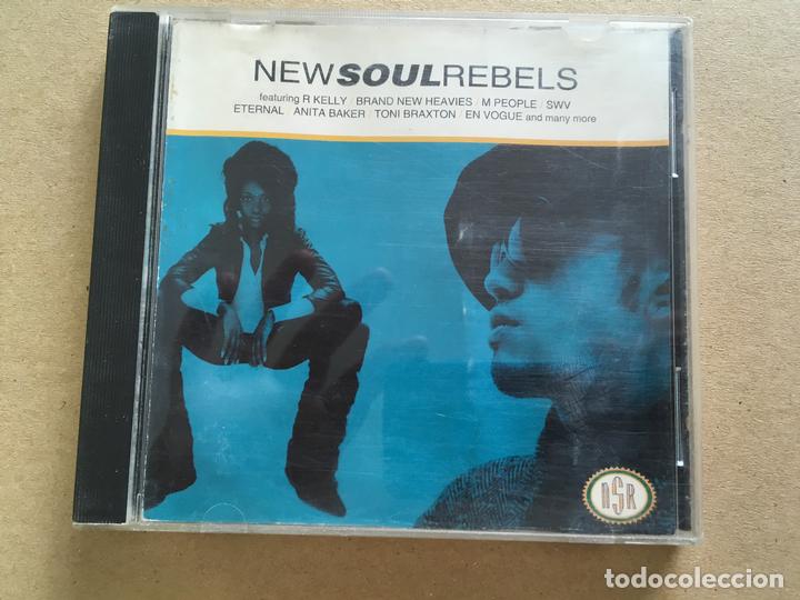 CDs de m&uacute;sica: CD NEW SOUL REBELS-VARIOS - Foto 1
