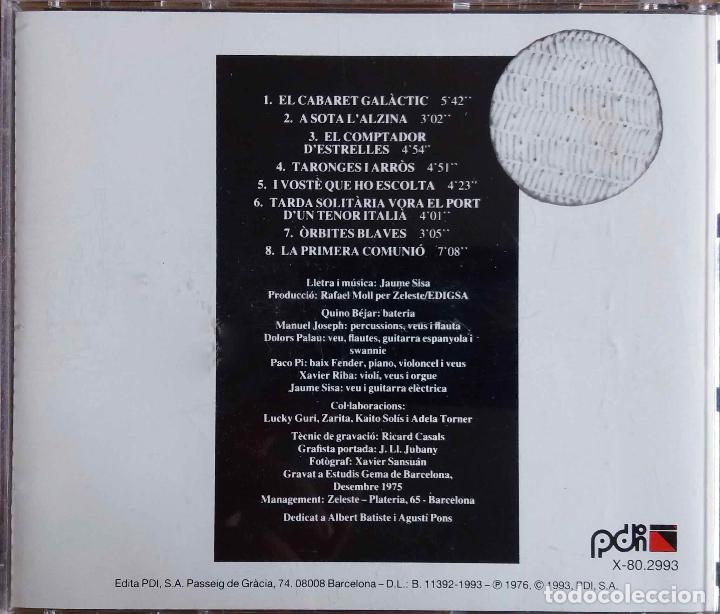 CDs de m&uacute;sica: SISA, GALETA GAL&Aacute;CTICA. CD - Foto 2