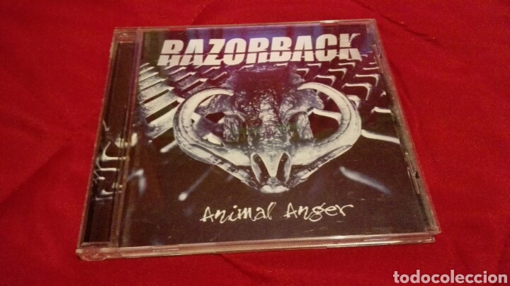 CDs de m&uacute;sica: CD HEAVY DE RAZORBACK - ANIMAL ANGER - Foto 1