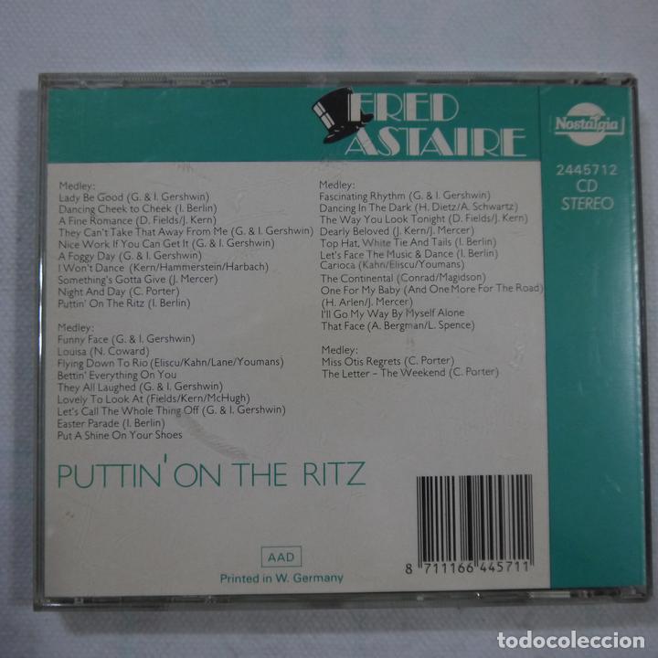 CDs de m&uacute;sica: FRED ASTAIRE - PUTTIN ON THE RITZ - CD - Foto 3