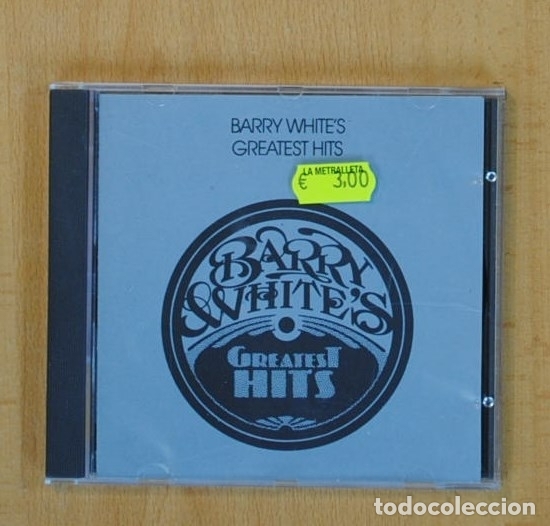 CDs de m&uacute;sica: BARRY WHITE - GREATEST HITS - CD - Foto 1