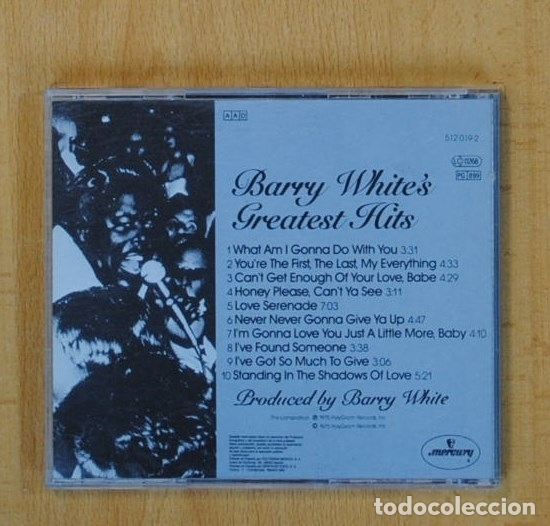 CDs de m&uacute;sica: BARRY WHITE - GREATEST HITS - CD - Foto 2