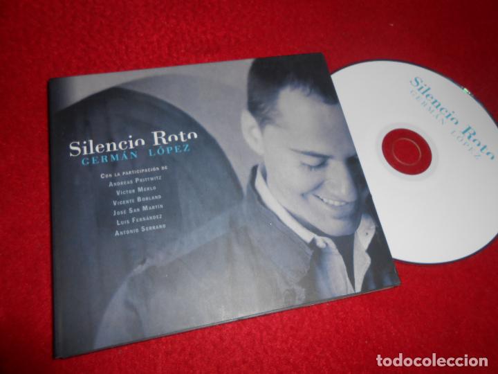CDs de m&uacute;sica: GERMAN LOPEZ SILENCIO ROTO CD DIGIPACK 2009 - Foto 1