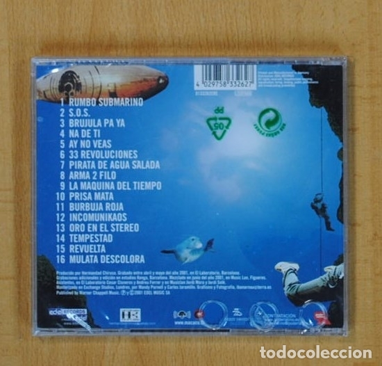 CDs de m&uacute;sica: MACACO - RUMBO SUBMARINO - CD - Foto 2