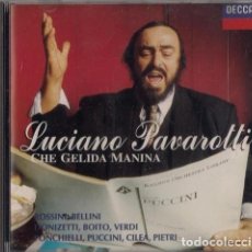 CDs de Música: LUCIANO PAVAROTTI CHE GELIDA MANINA/IN RECITAL/PAVAROTTI PREMIERES - 3 CD DECCA/ERMITAGE Y SONY/CBS. Lote 113033107