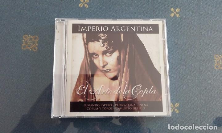 CDs de m&uacute;sica: CD IMPERIO ARGENTINA. EL ARTE DE LA COPLA - Foto 1