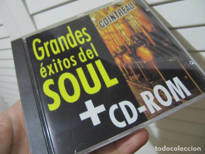 CDs de m&uacute;sica: GRANDES &Eacute;XITOS DEL SOUL + CD-ROM COINTREAU - Foto 1