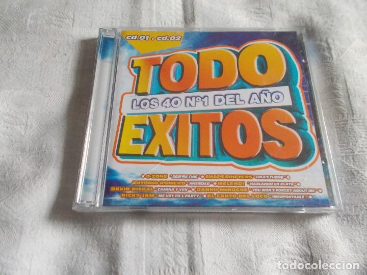 CDs de m&uacute;sica: TODO EXITOS Los 40 n&ordm; 1 del A&ntilde;o 2 Cds - Foto 1