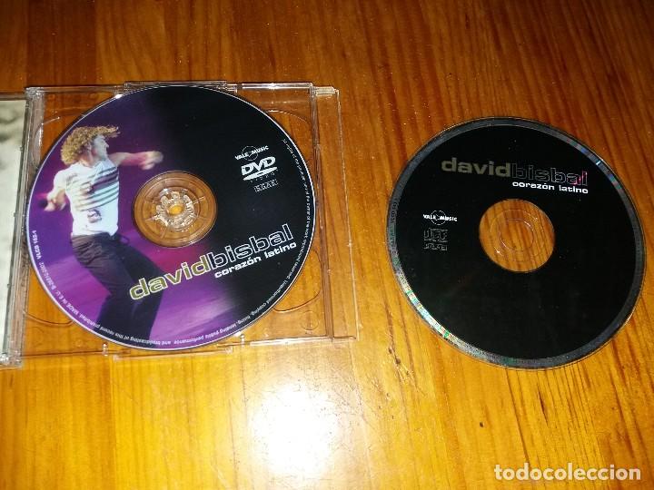 CDs de m&uacute;sica: Primer Disco Cd y DVD de DAVID BISBAL CORAZ&Oacute;N LATINO - Foto 2