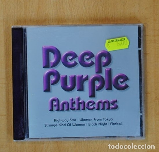CDs de m&uacute;sica: DEEP PURPLE - ANTHEMS - CD - Foto 1