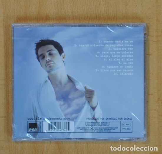 CDs de m&uacute;sica: ALEJANDRO SANZ - EL ALMA AL AIRE - CD - Foto 2