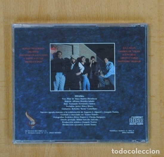 CDs de m&uacute;sica: TITANIA - TITANIA - CD - Foto 2