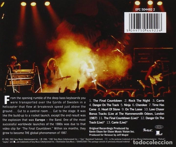 CDs de m&uacute;sica: Europe  (Final Countdown, The CD NUEVO Y PRECINTADO - Foto 2