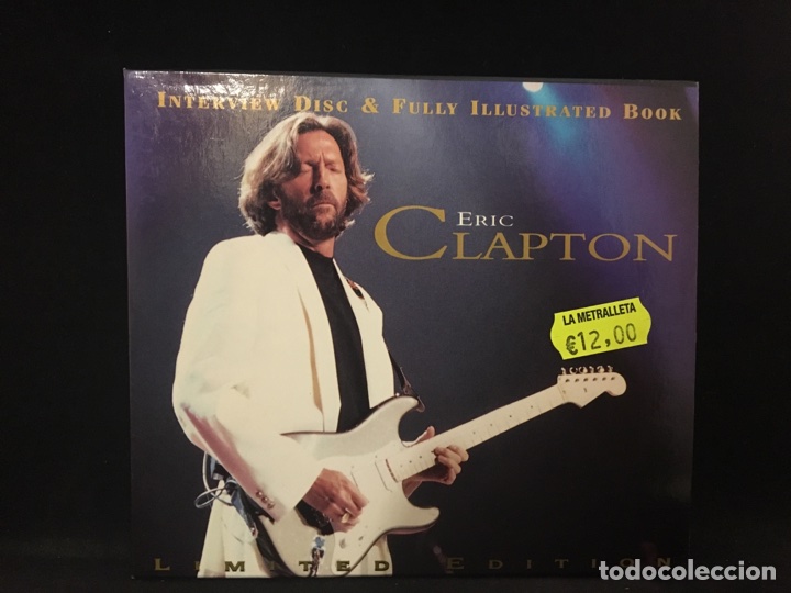 CDs de m&uacute;sica: Eric Clapton - interview disc + libreto extenso - Foto 1