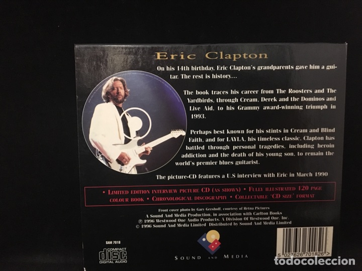 CDs de m&uacute;sica: Eric Clapton - interview disc + libreto extenso - Foto 2