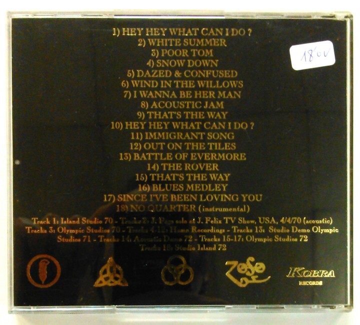 CDs de m&uacute;sica: LED ZEPPELIN -STUDIO GEMS VOL. 2 - Foto 2