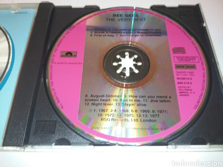 CDs de m&uacute;sica: Bee Gees - The Very Best... - CD - Foto 2
