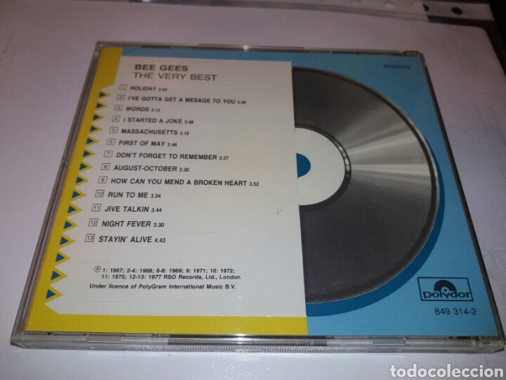 CDs de m&uacute;sica: Bee Gees - The Very Best... - CD - Foto 3