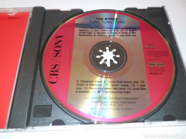 CDs de m&uacute;sica: The byrds - Turn turn turn - CD - Foto 2