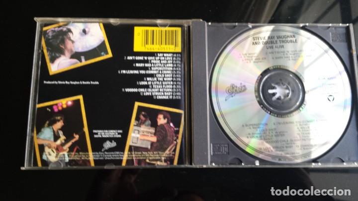 CDs de m&uacute;sica: CD STEVIE RAY VAUGHAN: LIVE ALIVE - Foto 3