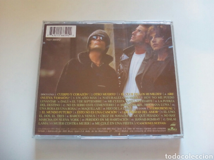 CDs de m&uacute;sica: DOBLE CD MECANO. ANA JOS&Eacute; NACHO. - Foto 2