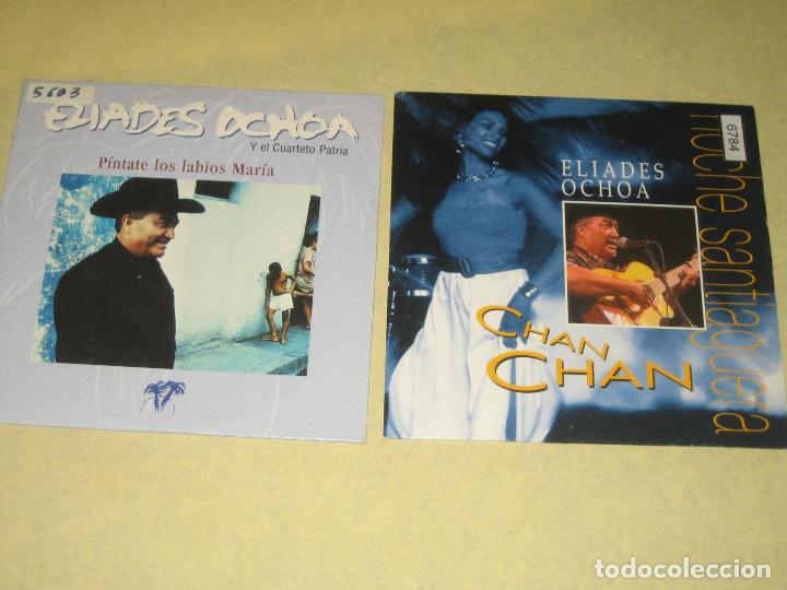 CDs de m&uacute;sica: ELIADES OCHOA - DOS CDS PROMOS - Foto 1