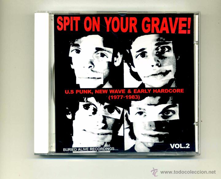 CD di Musica: Varios-Spit On Your Grave! U.S. Punk, New Wave & Early Hardcore (1977-1983) Vol 2. GG Allin...