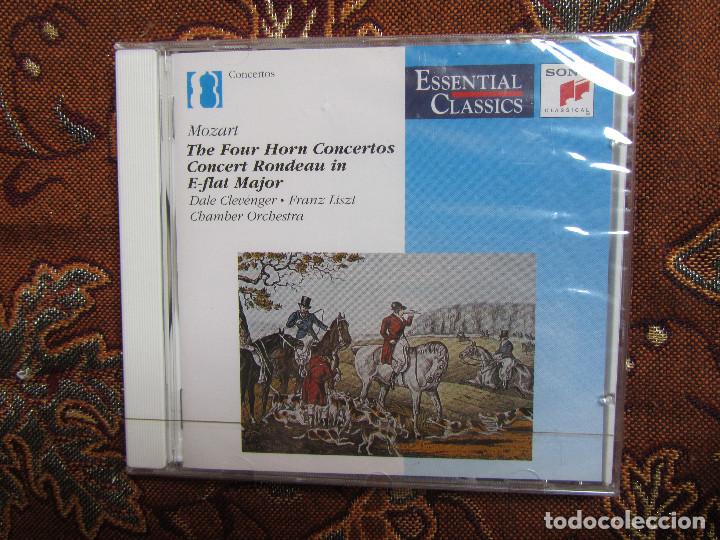 CDs de M&uacute;sica: AMADEUS MOZART-CONCIERTOS- THE FOUR HORN CONCERTOS-CONCERT RONDEAU IN E-FLAT MAJOR
