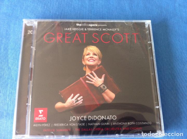 CDs de m&uacute;sica: JOYCE DIDONATO Heggie: Great Scott (2 CD) 2018 - Foto 1
