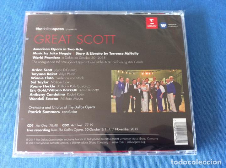 CDs de m&uacute;sica: JOYCE DIDONATO Heggie: Great Scott (2 CD) 2018 - Foto 2