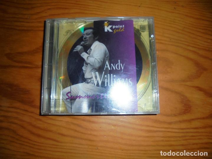 CDs de m&uacute;sica: ANDY WILLIAMS. SUMMERTIME. KPOINT GOLD. CD. IMPECABLE(#) - Foto 1